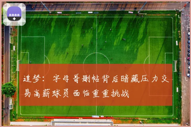追梦：字母哥删帖背后暗藏压力交易高薪球员面临重重挑战